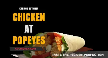 Can You Buy Only Chicken at Popeyes? Exploring the Menu