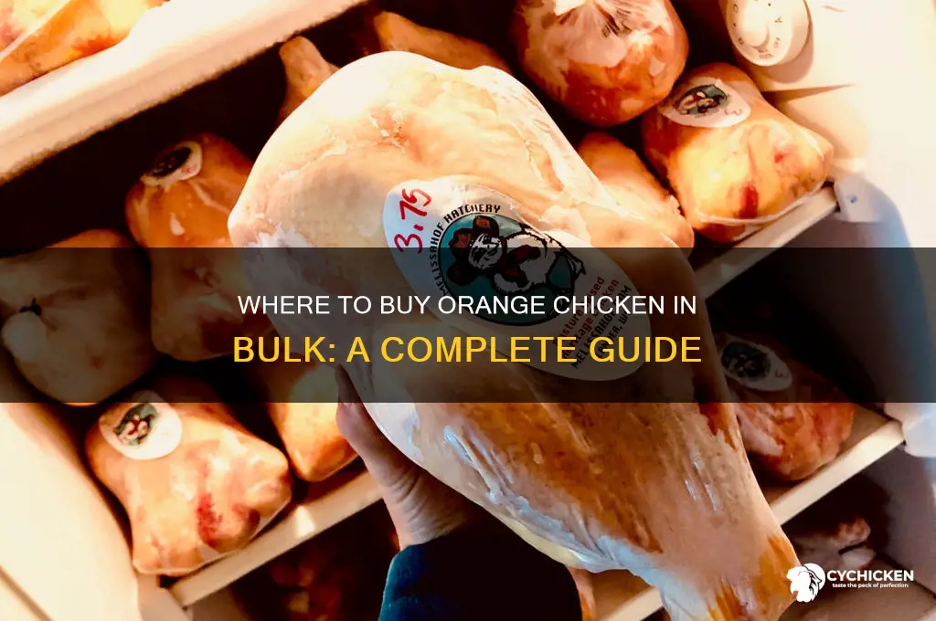 can you buy orange chicken in bulk