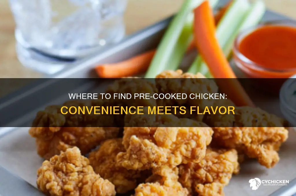 can you buy pre cooked chicken