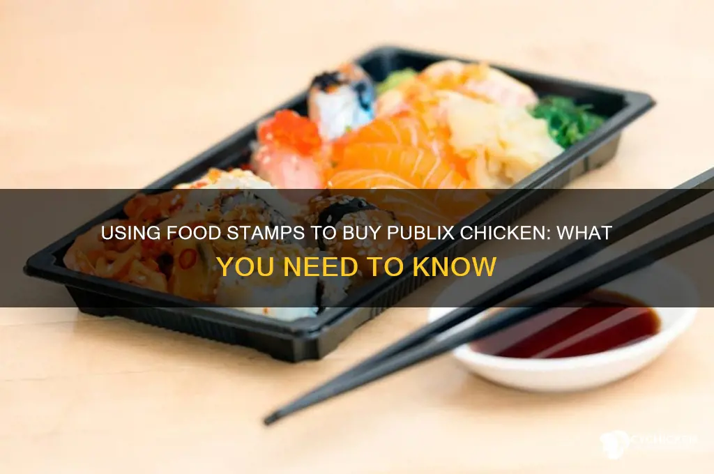 can you buy publix chicken with food stamps