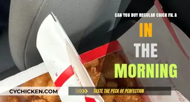 Can You Buy Regular Chick-fil-A Menu Items in the Morning?