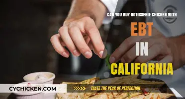 Can You Use EBT to Buy Rotisserie Chicken in California?