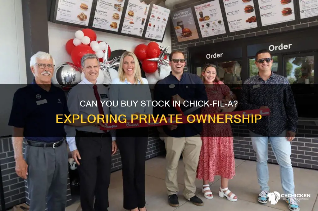 can you buy stock in chick fil a