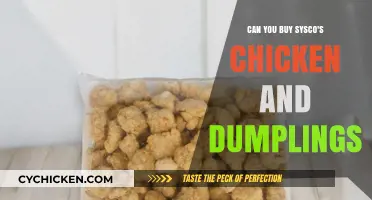 Where to Buy Sysco's Chicken and Dumplings: A Tasty Guide