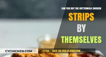 Can You Buy Buttermilk Chicken Strips Separately? A Quick Guide