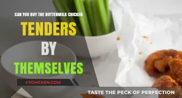 Buying Buttermilk Chicken Tenders Solo: Is It Possible?