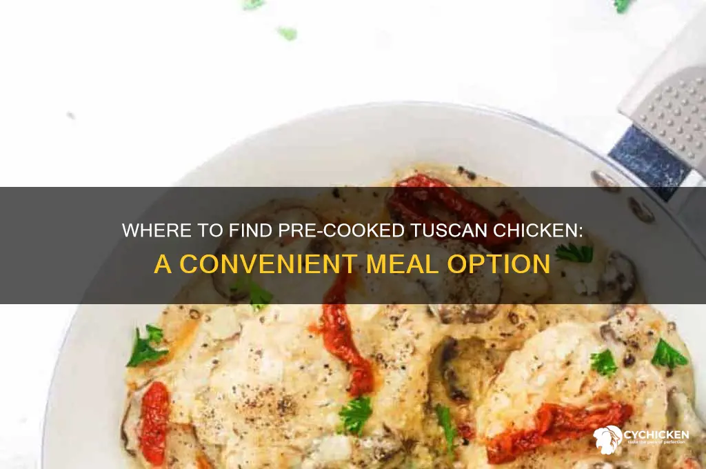 can you buy tuscan chicken already cooked