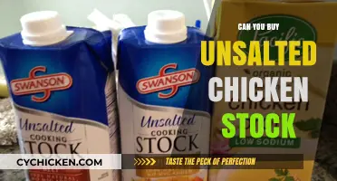 Where to Find Unsalted Chicken Stock: A Healthy Cooking Guide