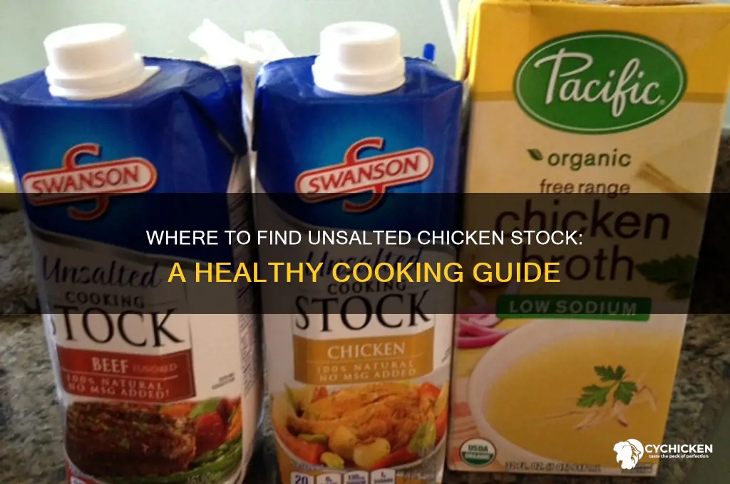 can you buy unsalted chicken stock