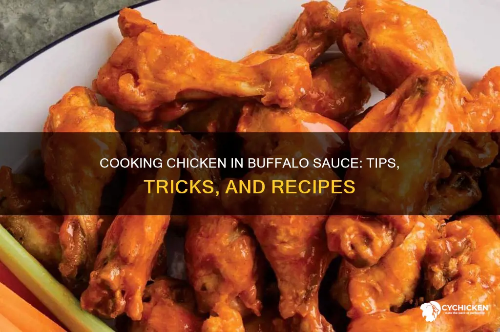 can you cook chicken in buffalo sauce