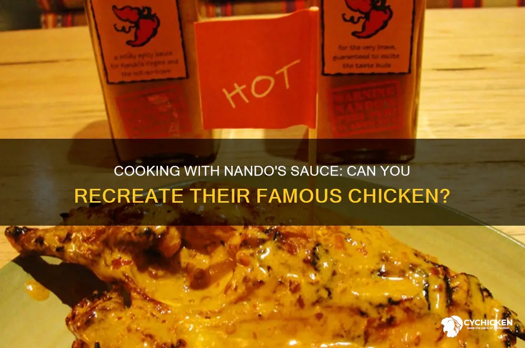 can you cook chicken in nandos sauce