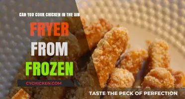 From Frozen to Fabulous: Air-Frying Chicken Made Easy!