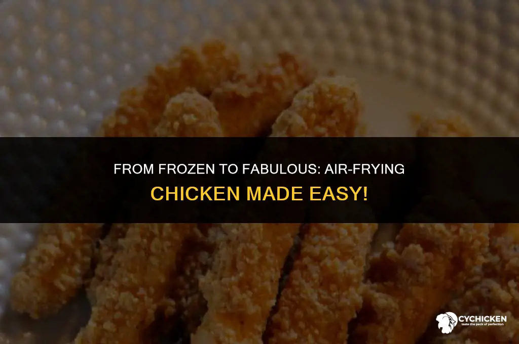 can you cook chicken in the air fryer from frozen