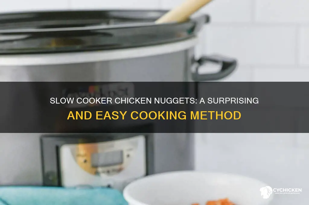can you cook chicken nuggets in a slow cooker