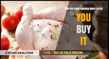 Fresh Chicken: Safe to Cook Immediately After Purchase?