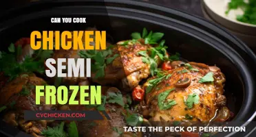 Cooking Semi-Frozen Chicken: Tips and Tricks for Perfect Results
