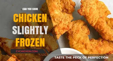 Cooking Chicken Slightly Frozen: Tips and Tricks for Perfect Results