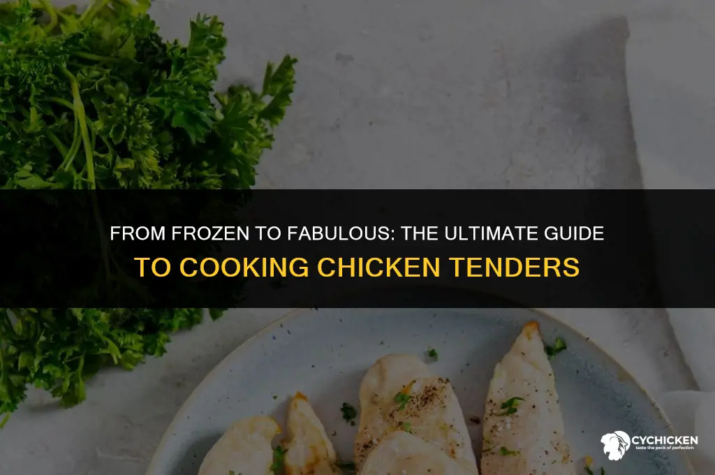 can you cook chicken tenders from frozen