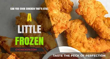 From Frozen to Feast: Cooking Chicken That's Still a Bit Chilly