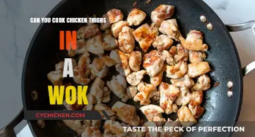 Wok-Cooked Chicken Thighs: A Quick, Juicy, and Flavorful Recipe