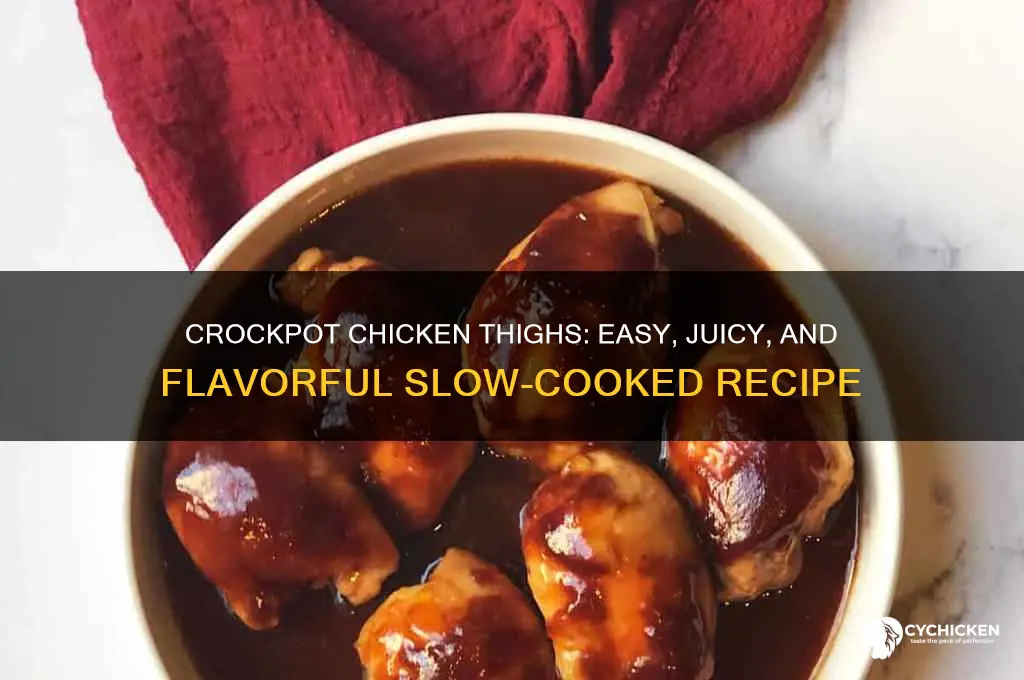 can you cook chicken thighs in the crockpot