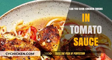 Cooking Chicken Thighs in Tomato Sauce: A Flavorful Recipe Guide