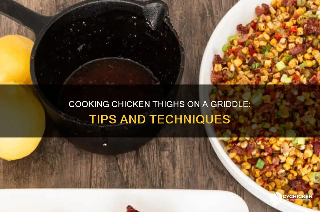 can you cook chicken thighs on a griddle