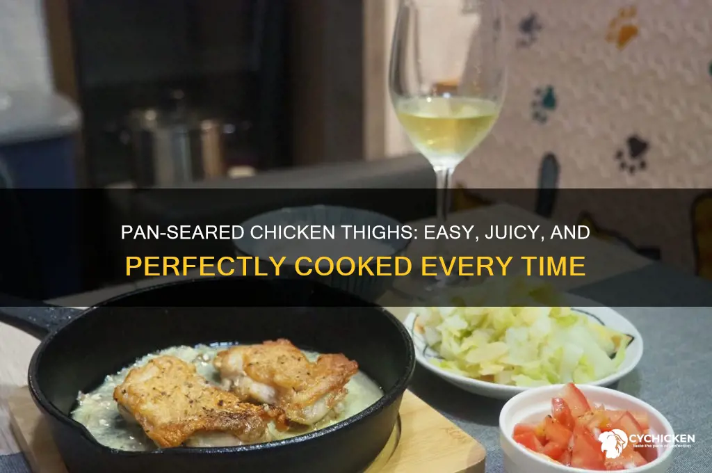 can you cook chicken thighs on a pan