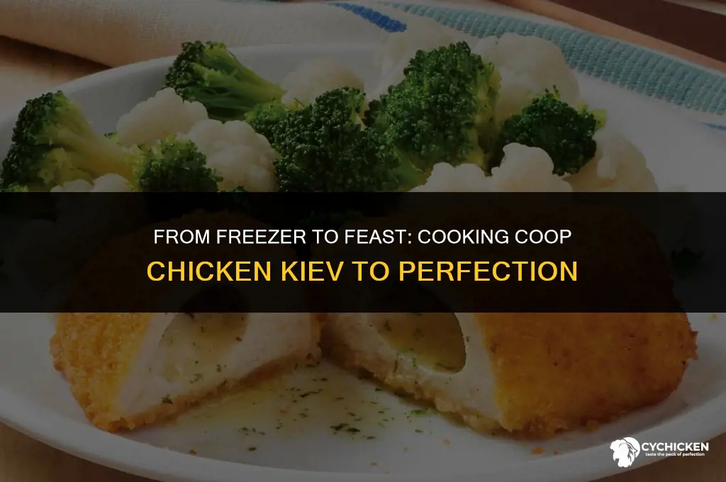 can you cook coop chicken kiev from frozen