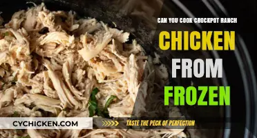 Delicious Crockpot Ranch Chicken: Cooking from Frozen Made Easy