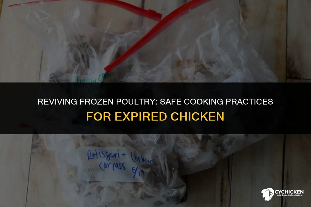 can you cook expired frozen chicken