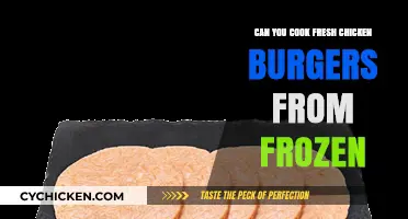 From Frozen to Fresh: The Art of Cooking Chicken Burgers