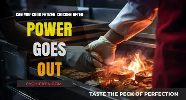 Safe Cooking Practices: Thawing and Preparing Frozen Chicken Post-Power Outage