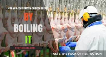 Boiling Frozen Chicken Breast: A Quick and Easy Cooking Guide