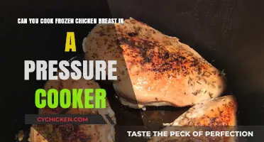 Quick and Easy: Pressure Cooking Frozen Chicken Breast to Perfection