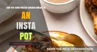 Quick and Easy: Cooking Frozen Chicken Breast in an Instant Pot
