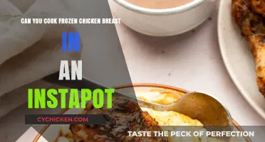 Quick and Easy: Cooking Frozen Chicken Breast in an Instant Pot