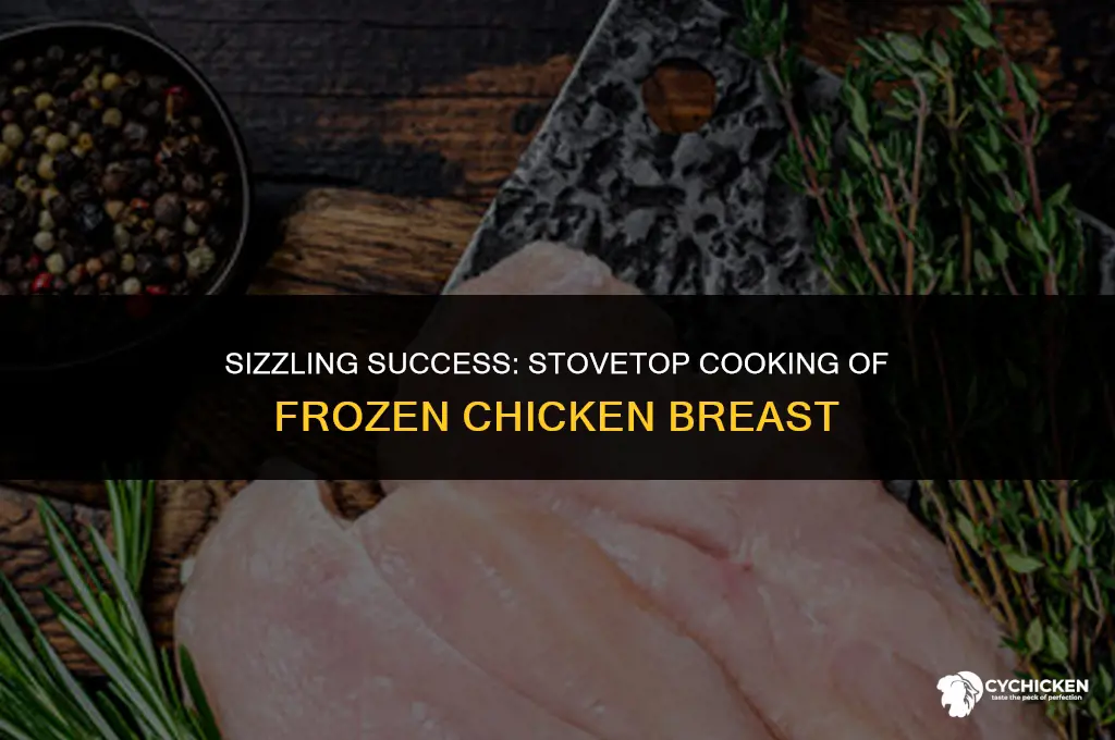can you cook frozen chicken breast on stove
