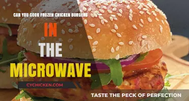 Microwave Mastery: Cooking Frozen Chicken Burgers to Perfection