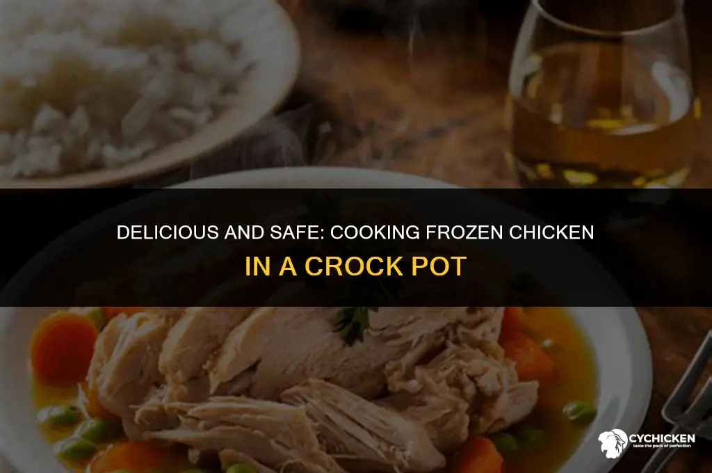 can you cook frozen chicken in a crock pot 3f