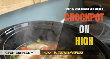 Delicious and Safe: Cooking Frozen Chicken in a Crockpot on High