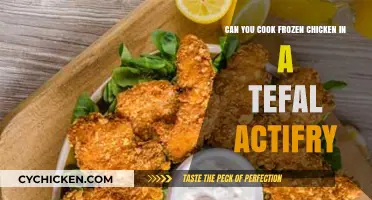 Crispy and Juicy: Cooking Frozen Chicken in a Tefal ActiFry
