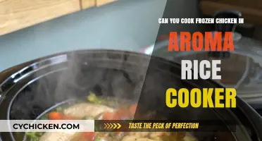 Delicious and Easy: Cooking Frozen Chicken in an Aroma Rice Cooker
