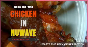 Nuwave Cooking Guide: Thawing and Cooking Frozen Chicken Made Easy