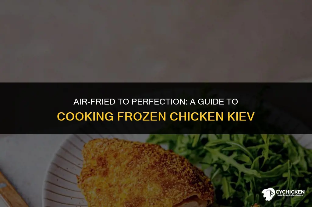 can you cook frozen chicken kiev in airfryer