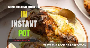 Instant Pot Frozen Chicken Legs: A Quick and Easy Recipe