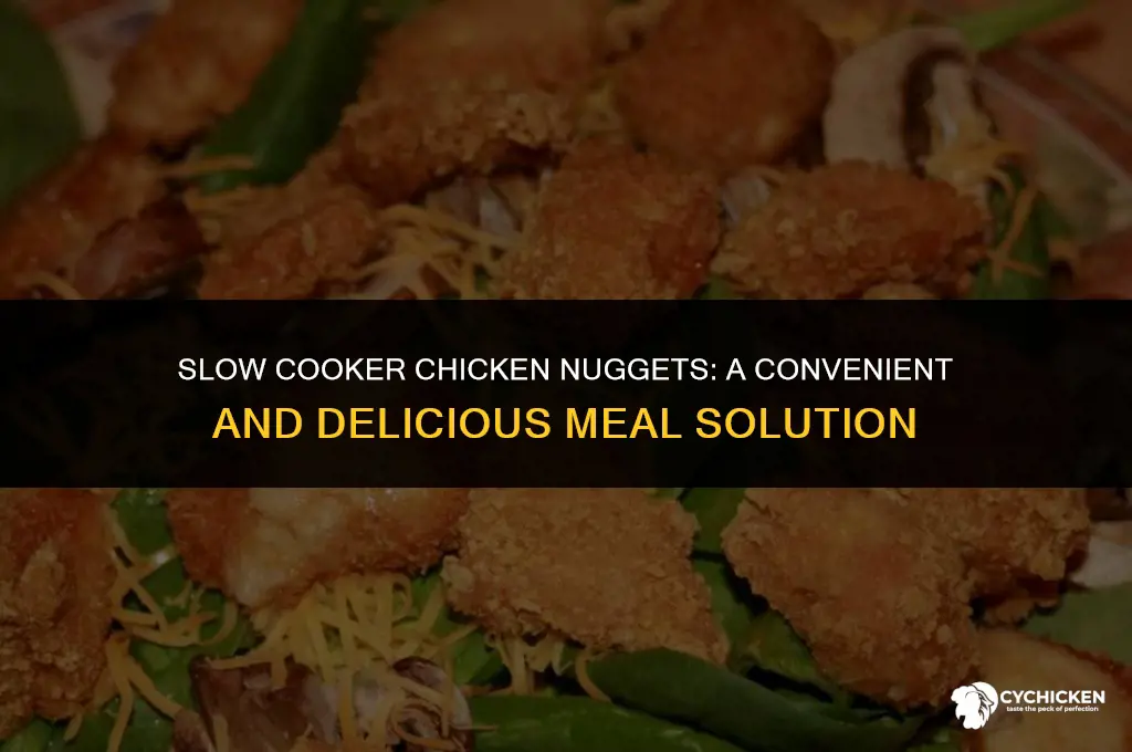 can you cook frozen chicken nuggets in a slow cooker