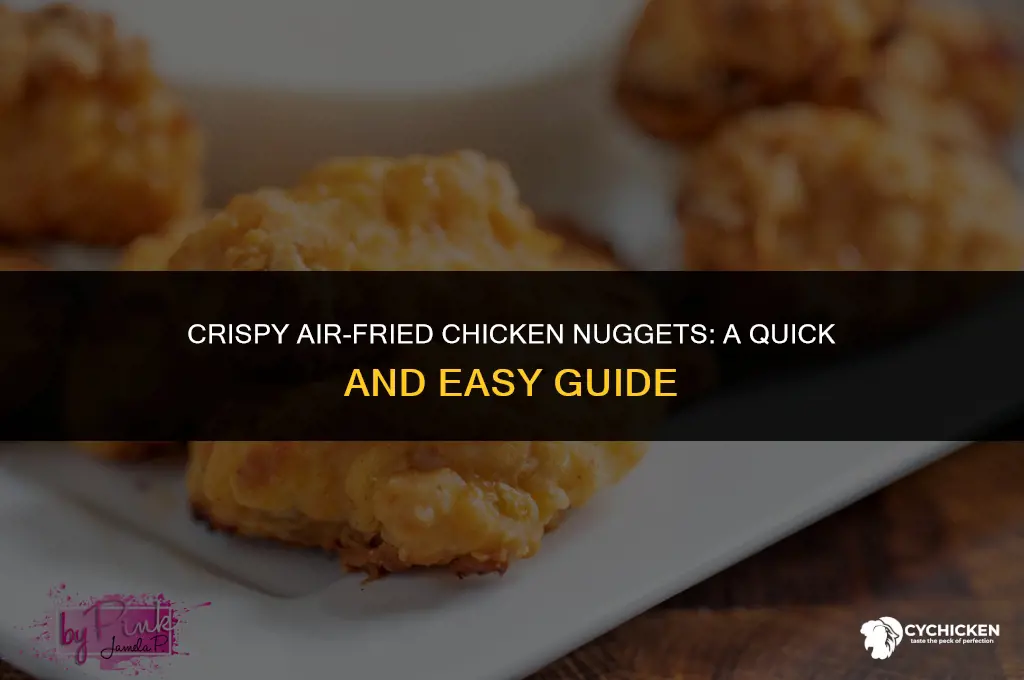 can you cook frozen chicken nuggets in air frier