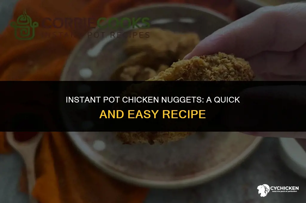 can you cook frozen chicken nuggets in an instant pot