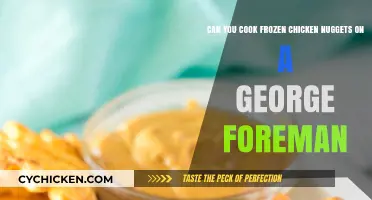 Grill to Perfection: Cooking Frozen Chicken Nuggets on a George Foreman